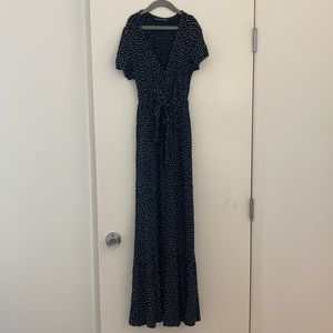 Moving Sale! Short sleeve ruffle hem maxi dress